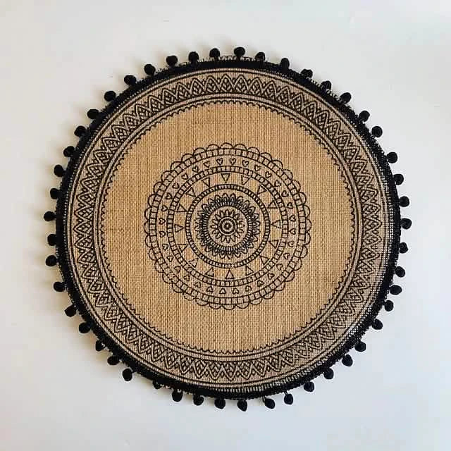 Round Mandala Placemats
