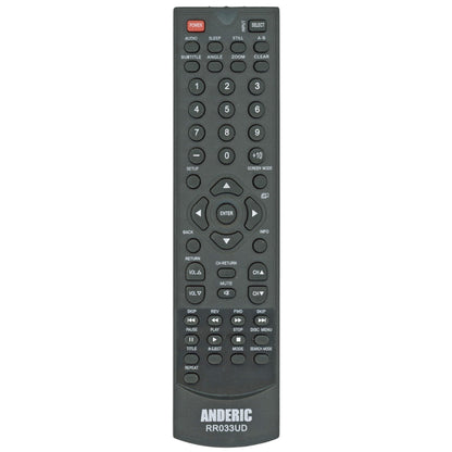 Anderic RMD14731 Replacement TV/DVD Combo Remote Control for Sylvania, Funai, and Emerson NF033UD and Others