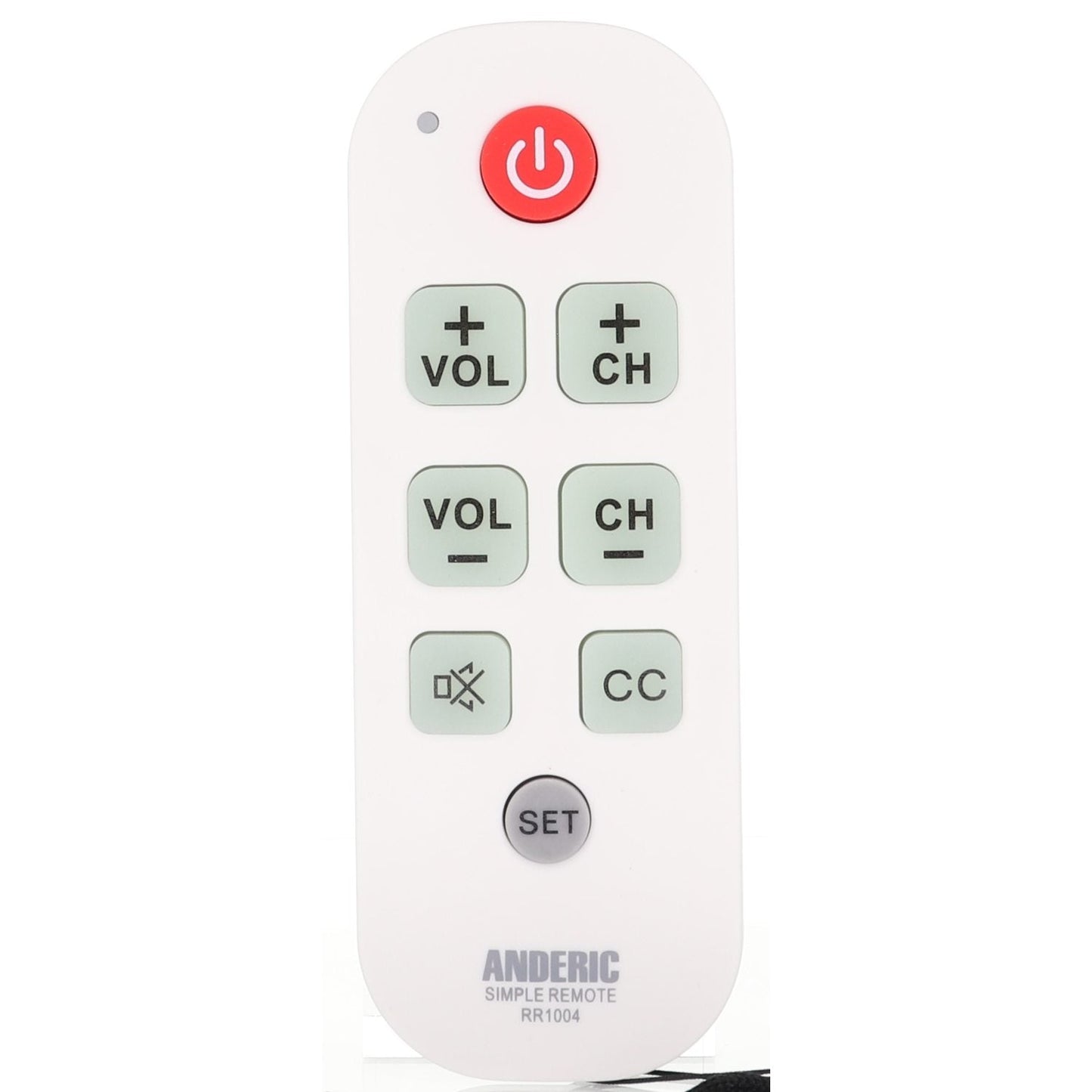 Substitute for RCA DT04 TV 1-Device Universal Remote Control [RR1004]