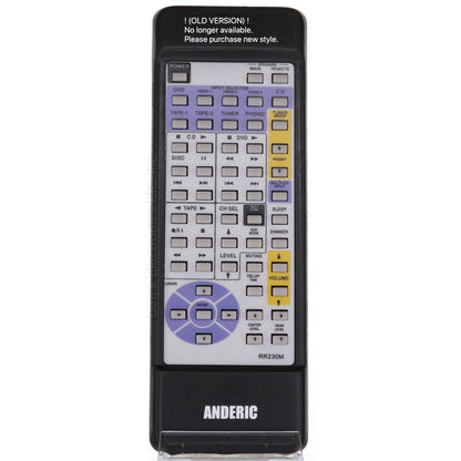 Anderic RR230M Replacement Remote Control for Onkyo & Integra A/V Receiver | No Programming - RC-230M