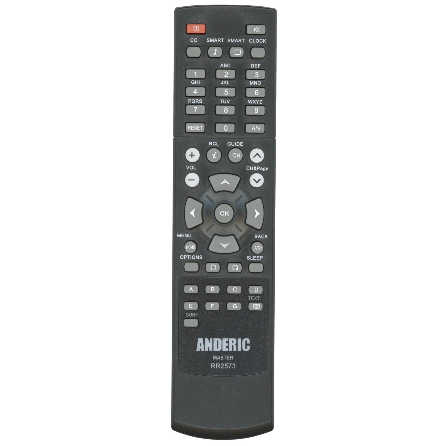 Substitute for Philips RC2573GR TV Remote Control [RR2573]