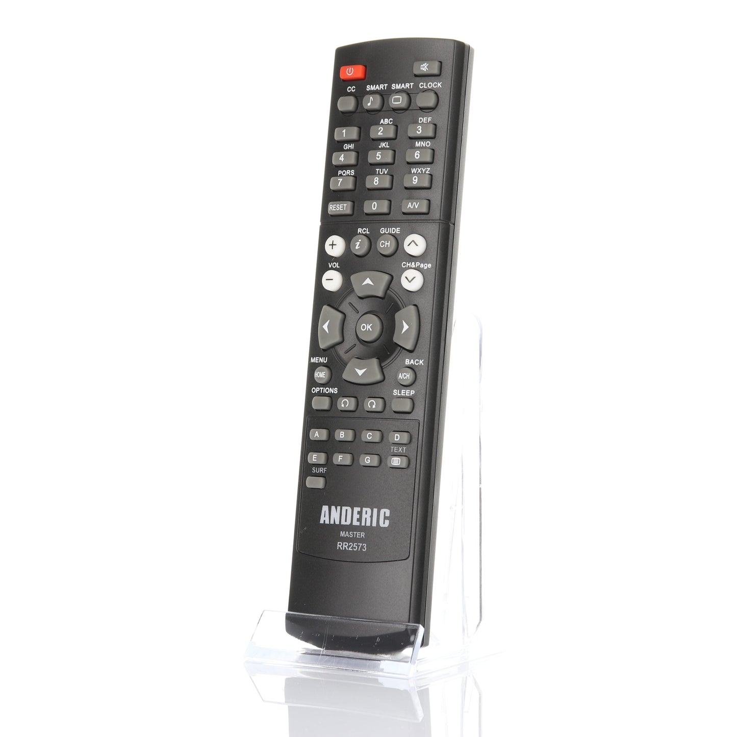 Anderic RR2573 Replacement Master/Setup Remote Control for Philips, Magnavox Hospitality TV  | RC2573GR
