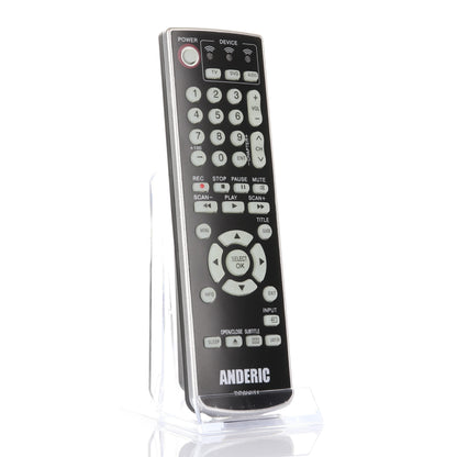 Anderic RR3UNV 3-Device Universal Remote Control for TV/DVD/VCR/Cable/Sat/Audio with Learning