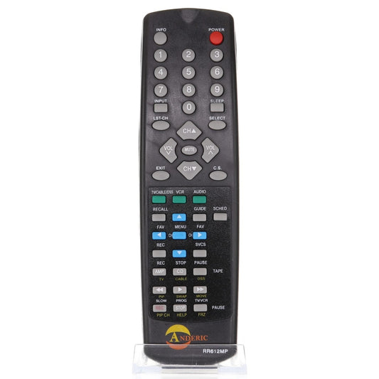 Anderic RR612MP Replacement Remote Control for Hitachi CRT TV | CLU-612MP