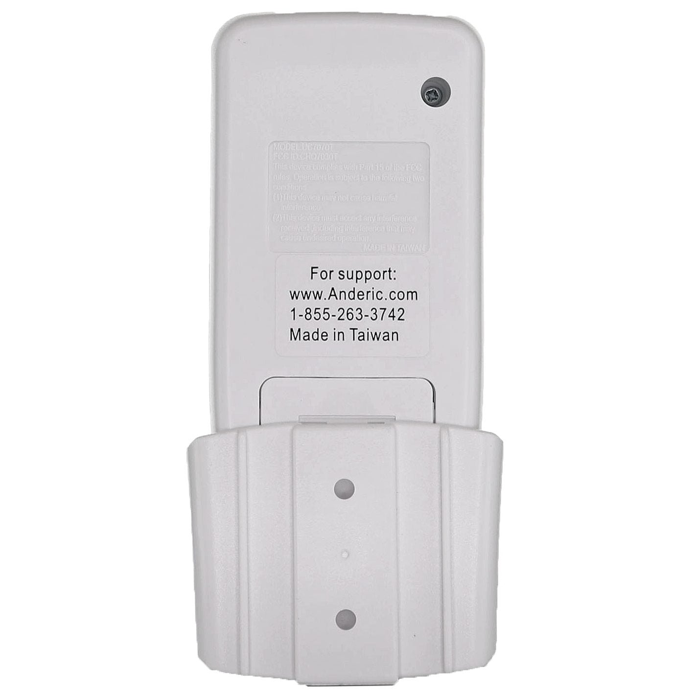 Anderic RR7070T Replacement Ceiling Fan Remote Control for Hampton Bay and Harbor Breeze UC7070T CHQ7070T
