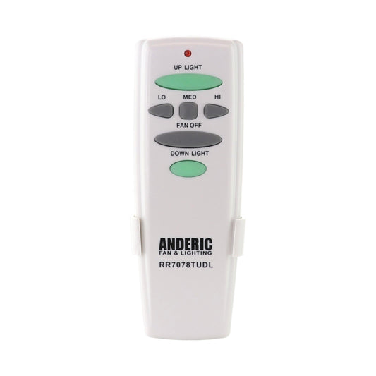 Substitute for Harbor Breeze HAR001 Ceiling Fan Remote Control [RR7078TUDL]
