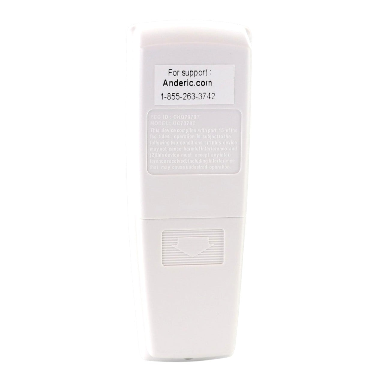 Anderic RR7078TUDL / HD6-UD (UC7078T) Ceiling Fan Remote Control for Hampton Bay | CHQ7078T | Up Light | Down Light