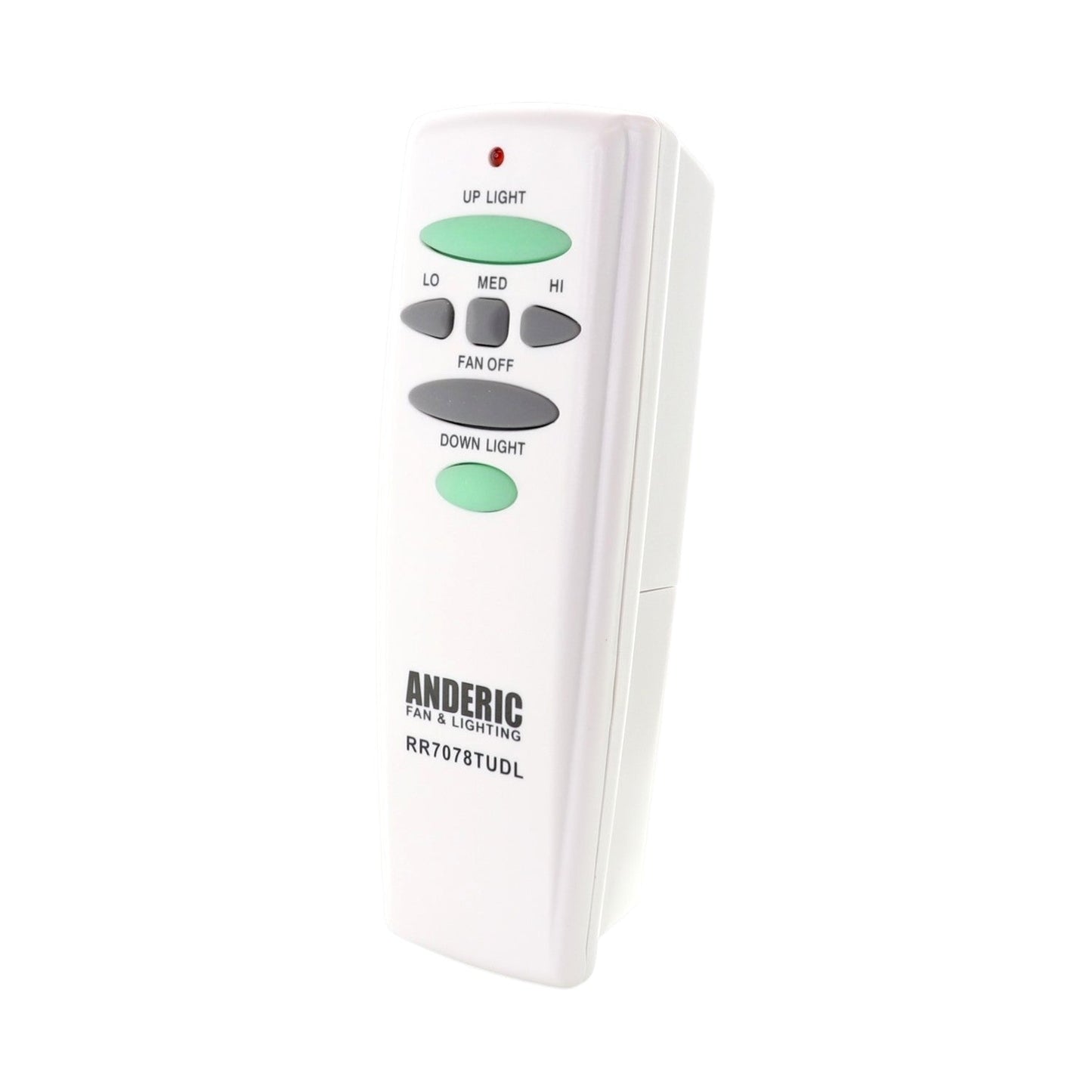 Anderic RR7078TUDL / HD6-UD (UC7078T) Ceiling Fan Remote Control for Hampton Bay | CHQ7078T | Up Light | Down Light