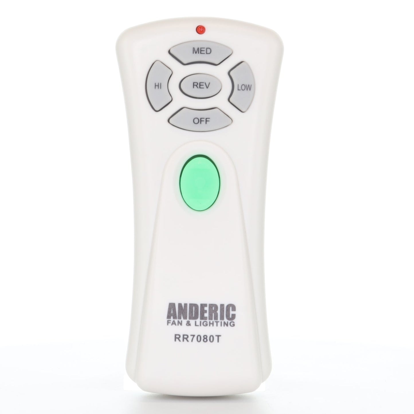 Anderic RR7080T (UC7080T) Ceiling Fan Remote Control for Hampton Bay | CHQ7080T | Up Light | Down Light | Reverse
