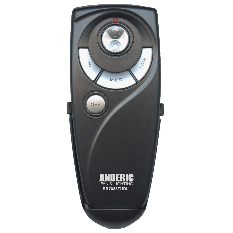 Anderic UC7083TUDL Ceiling Fan Remote Control Replacement for Hampton Bay | Up & Down Light Dimmer, 3-Speed Fan | 304 MHz | Replaces CHQ7083T UC7083T