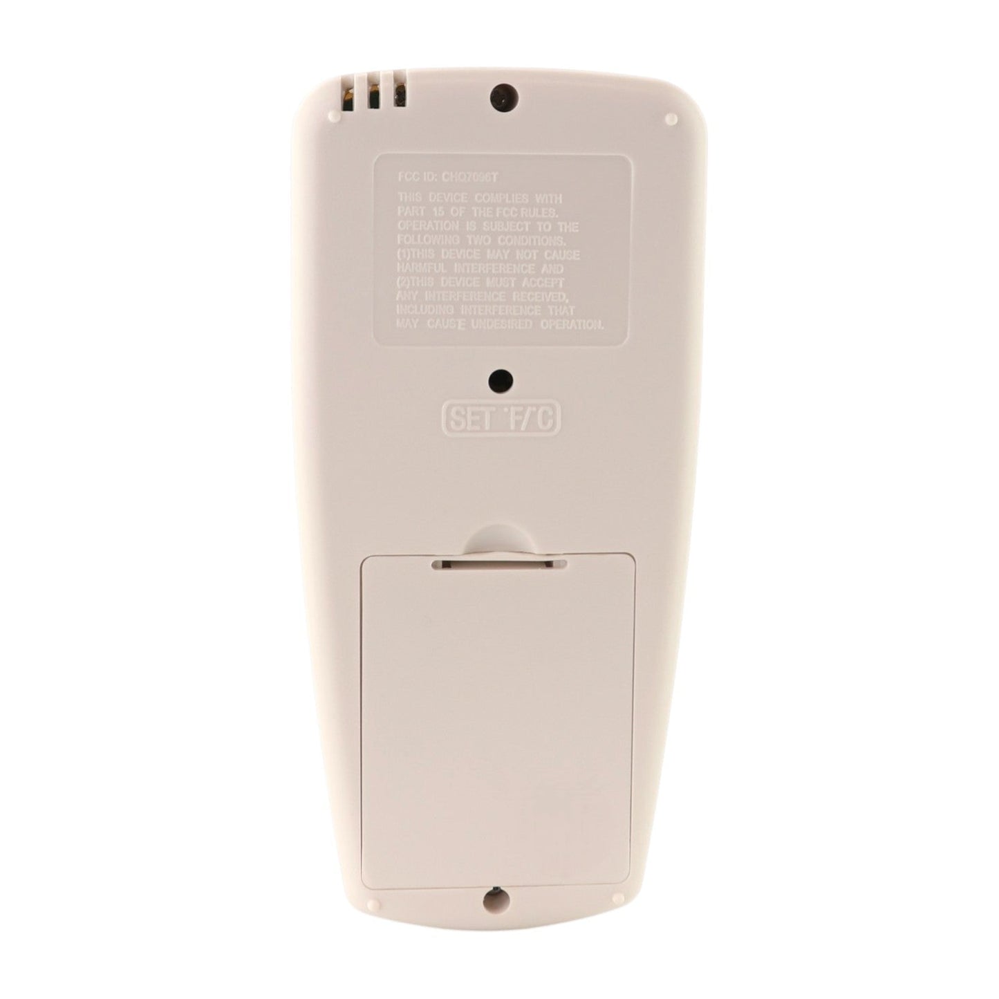 Anderic RR7096T Thermostatic Ceiling Fan Remote Control with Fan Timer Key | 303 MHz | CHQ7096T, CHQ8BT7096T