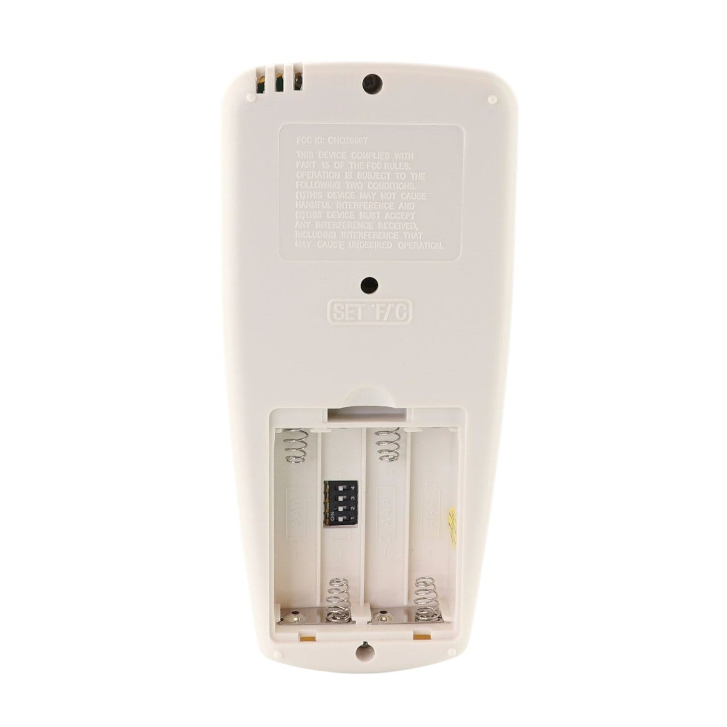 Anderic RR7096TR Thermostatic Ceiling Fan Remote Control with Reverse Key | CHQ7096T, CHQ8BT7096T