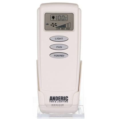Anderic RR7098T Replacement Ceiling Fan Remote Control with Reverse Key - CHQ8BT7098T
