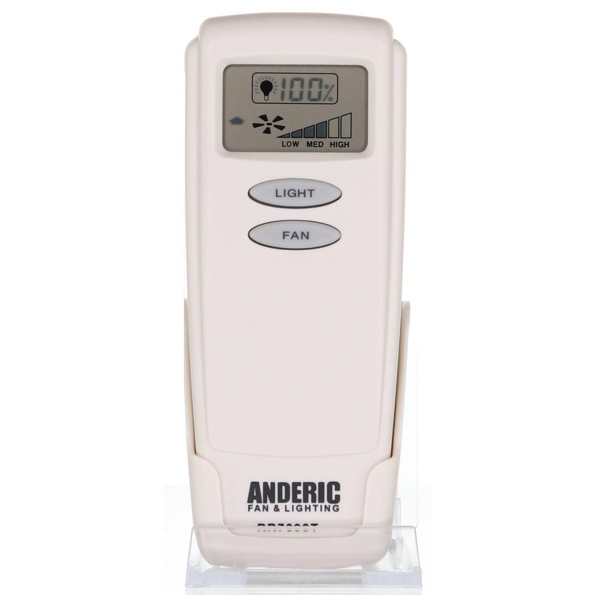 Substitute for Harbor Breeze CHQ8BT7098T Ceiling Fan Remote Control [RR7099T]
