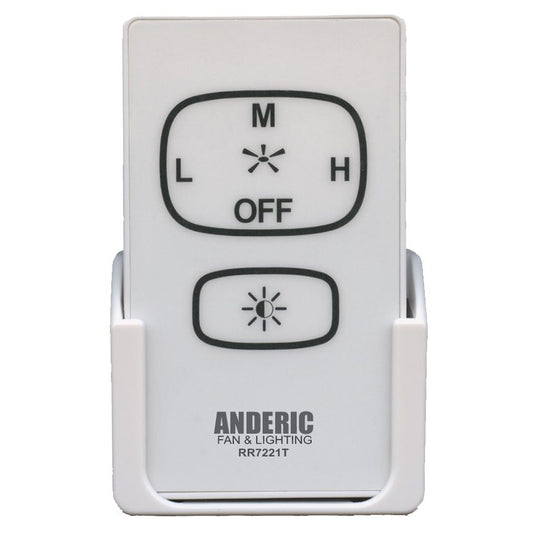 Anderic RR7221T for 3-Speed Fans Ceiling Fan Remote Control - UC7221T / KUJCE10601