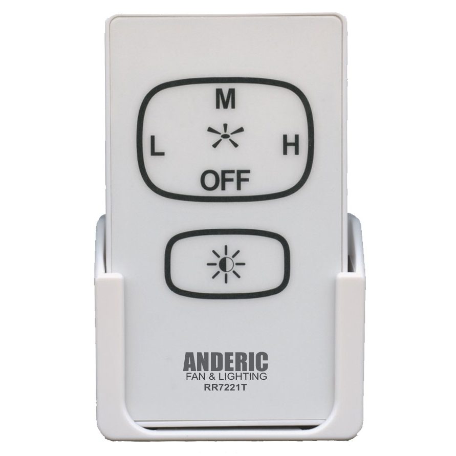 Substitute for Harbor Breeze UC7221T CHQ7221T Ceiling Fan Remote Control [RR7221T]