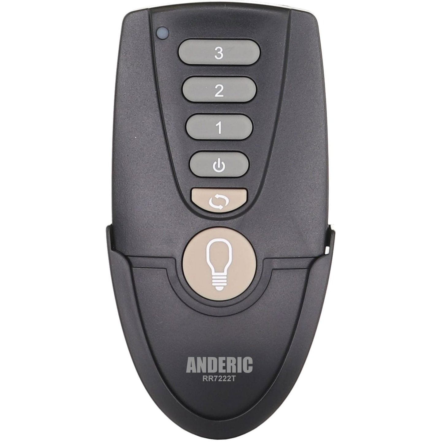 Anderic RR7222T Replacement Ceiling Fan Remote Control for Home Decorators Collection and Others | UC7222T, CHQ7222T