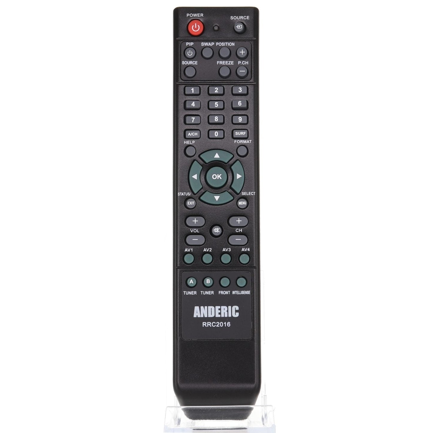 Anderic RRC2016 Replacement Intellisense TV Remote Control for Philips RC2016/01, 312814713082