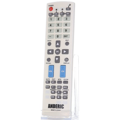 Anderic RRCU200 Universal 5-Device Remote Control for Apex Devices | RCU200 RCU-200