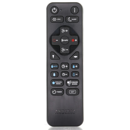 Anderic RRDYS01.2 Universal Remote Control with Learning for Dyson Fans | HP00 HP01 AM02 AM03 AM07 AM08 AM09 DP01 DP03 TP02 TP03 and More