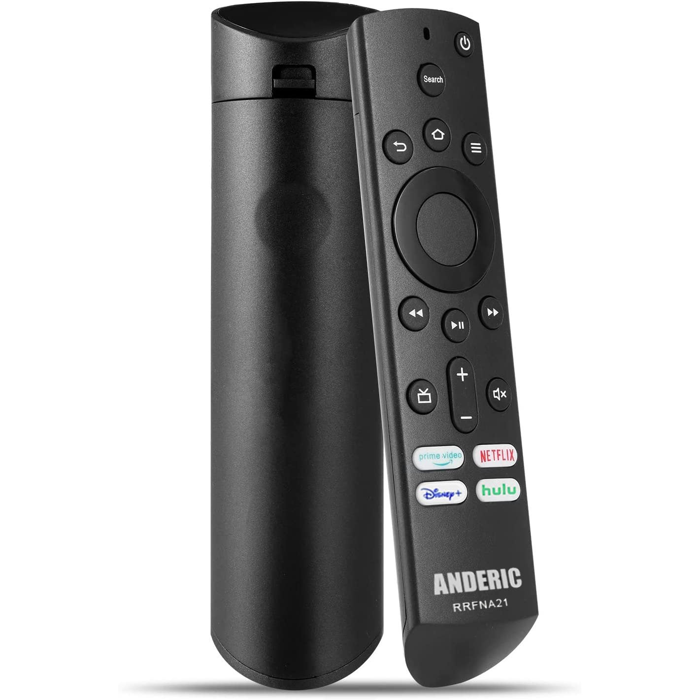 Anderic RRFNA21 for Insignia and Toshiba Fire IR TV Remote Control | Prime Video | Netflix | Disney + | Hulu - RRFNA21