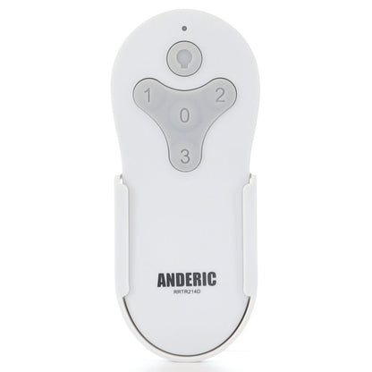 Anderic RRTR214D-MRAC06S1M-KIT Replacement Ceiling Fan Remote Control Kit for Harbor Breeze Mazon Ceiling Fans