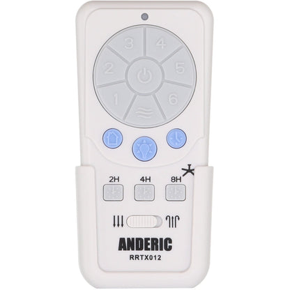 Anderic RRTX012 Replacement Ceiling Fan Remote Control for Harbor Breeze A25-TX012, A25-TX025