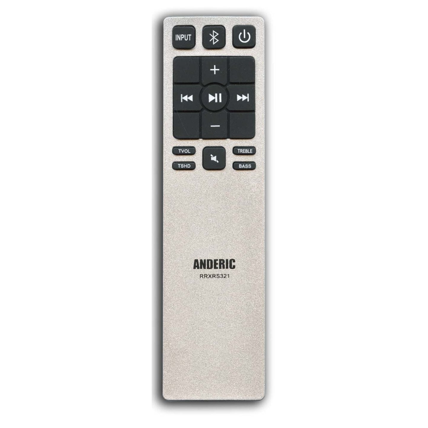 Anderic RRXRS321 Replacement Remote Control for Vizio Sound Bar XRS321-C and Similar Models