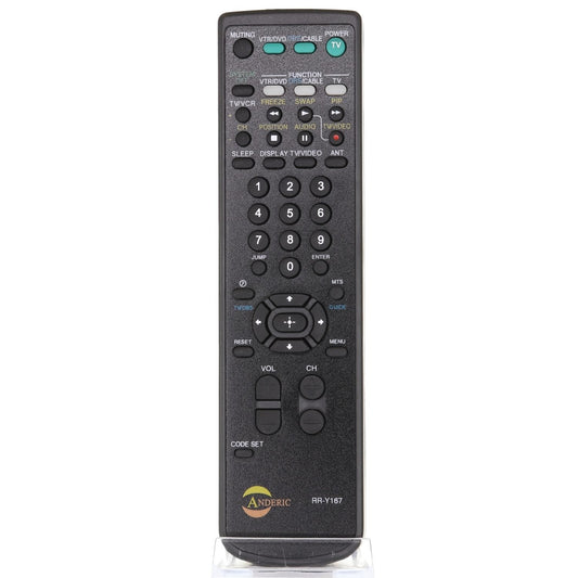 Anderic RRY167 Replacement TV Remote Control for Sony RM-Y167, RM-Y126, RM-Y138, and others
