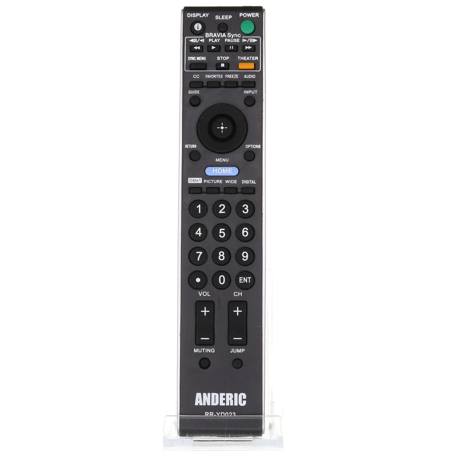 Anderic Replacement Remote Control for Sony Smart Bravia TV's | for RM-YD023 and others - RRYD023