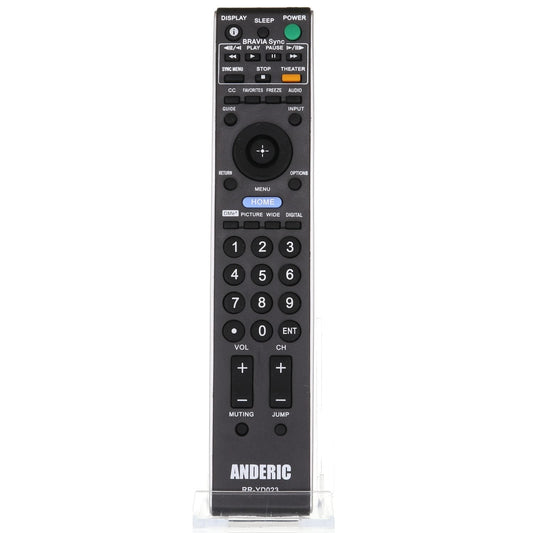 Anderic Replacement Remote Control for Sony Smart Bravia TV's | for RM-YD023 and others - RRYD023