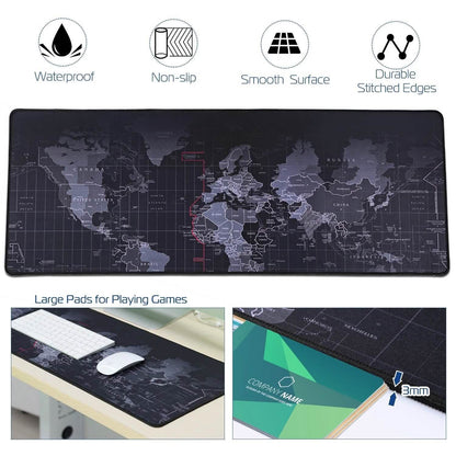 Rubber Base Large Gaming Mousepad