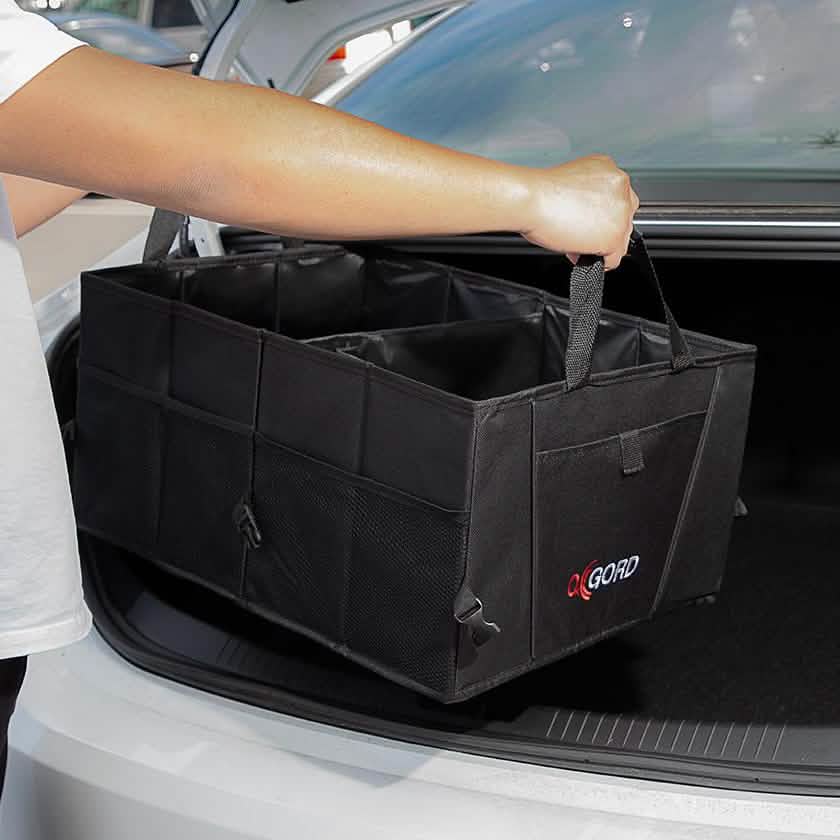 Trunk Cargo Organizer Heavy-Duty Folding Tray