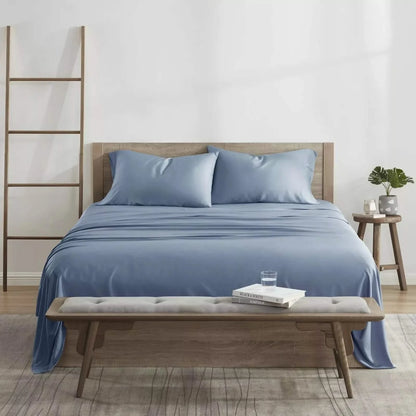4-Piece Set: Kathy Ireland 300 Thread Count 100% Bamboo Sheet Set