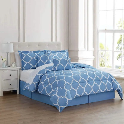 6-Piece Set: Kathy Ireland Trellis Oversized Comforter Set