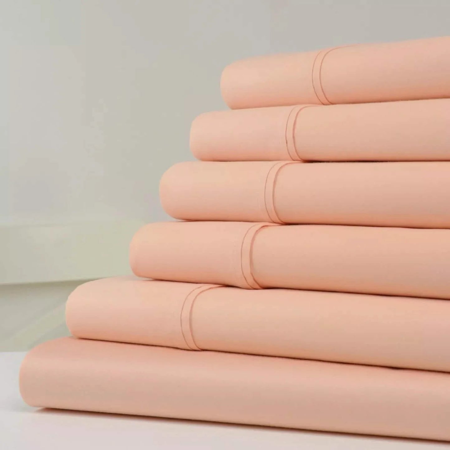 6-Piece Set: Kathy Ireland 1200 Thread Count Cotton Rich Sheet Set