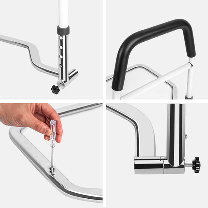 Safety Guard Bed Assist Rails Elderly Adult Adjustable Support Handle Handicap