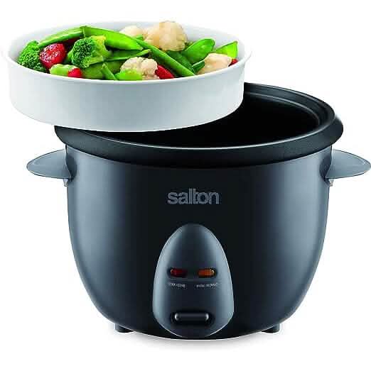 Salton Automatic Rice Cooker & Steamer - 10 Cup