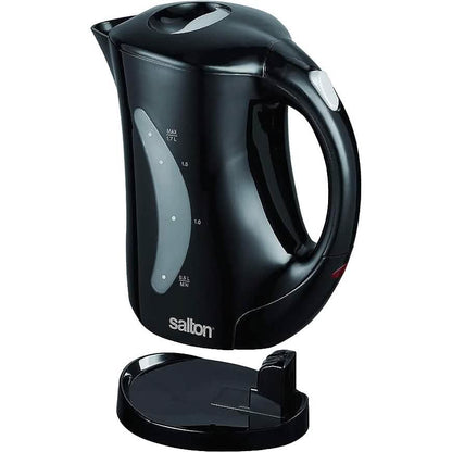 Salton Cordless Jug Kettle 1.7 Liter/Quart - Black