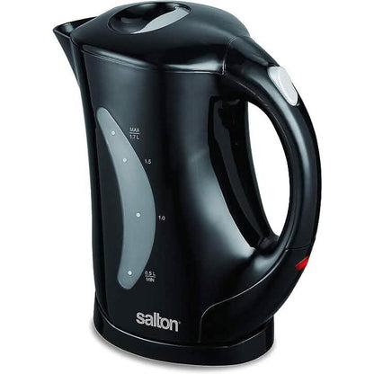 Salton Cordless Jug Kettle 1.7 Liter/Quart - Black