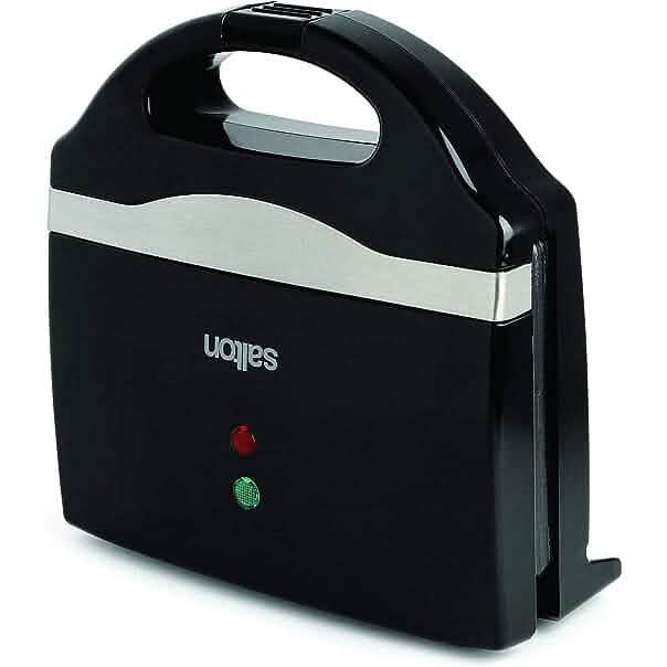 Salton Pocket Sandwich Maker - Black
