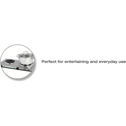 Salton Portable Double Cooktop
