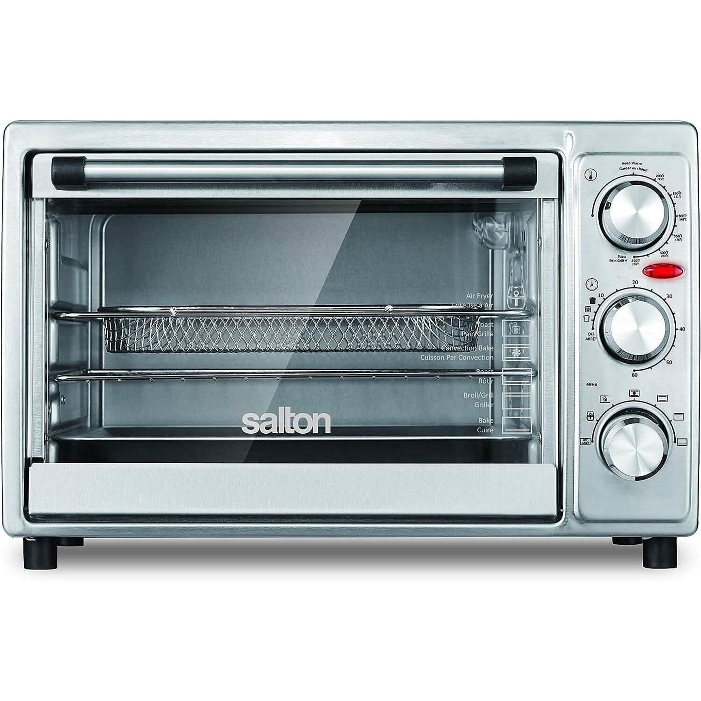 Salton Stainless Steel Air Fryer Toaster Oven