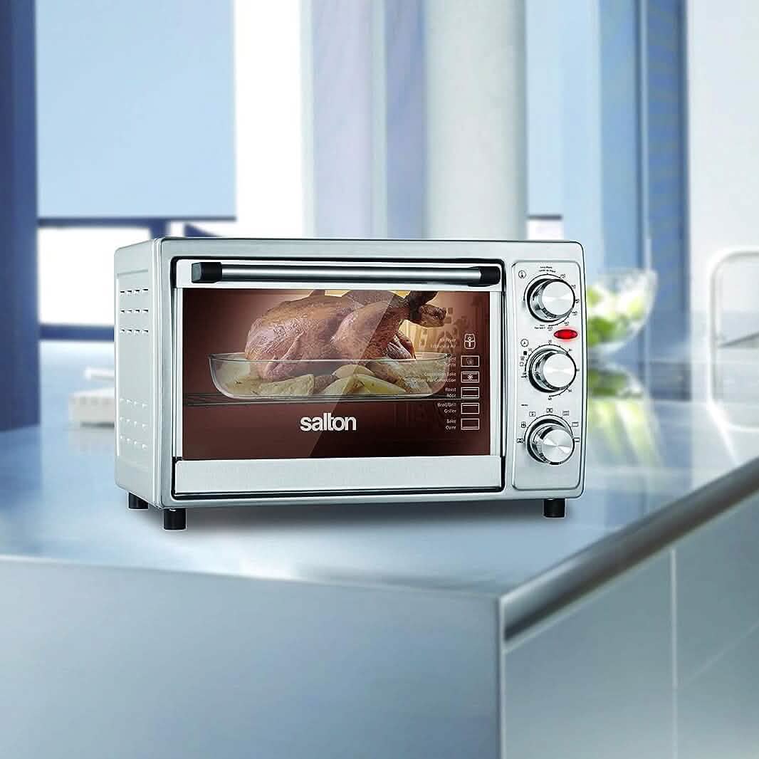 Salton Stainless Steel Air Fryer Toaster Oven