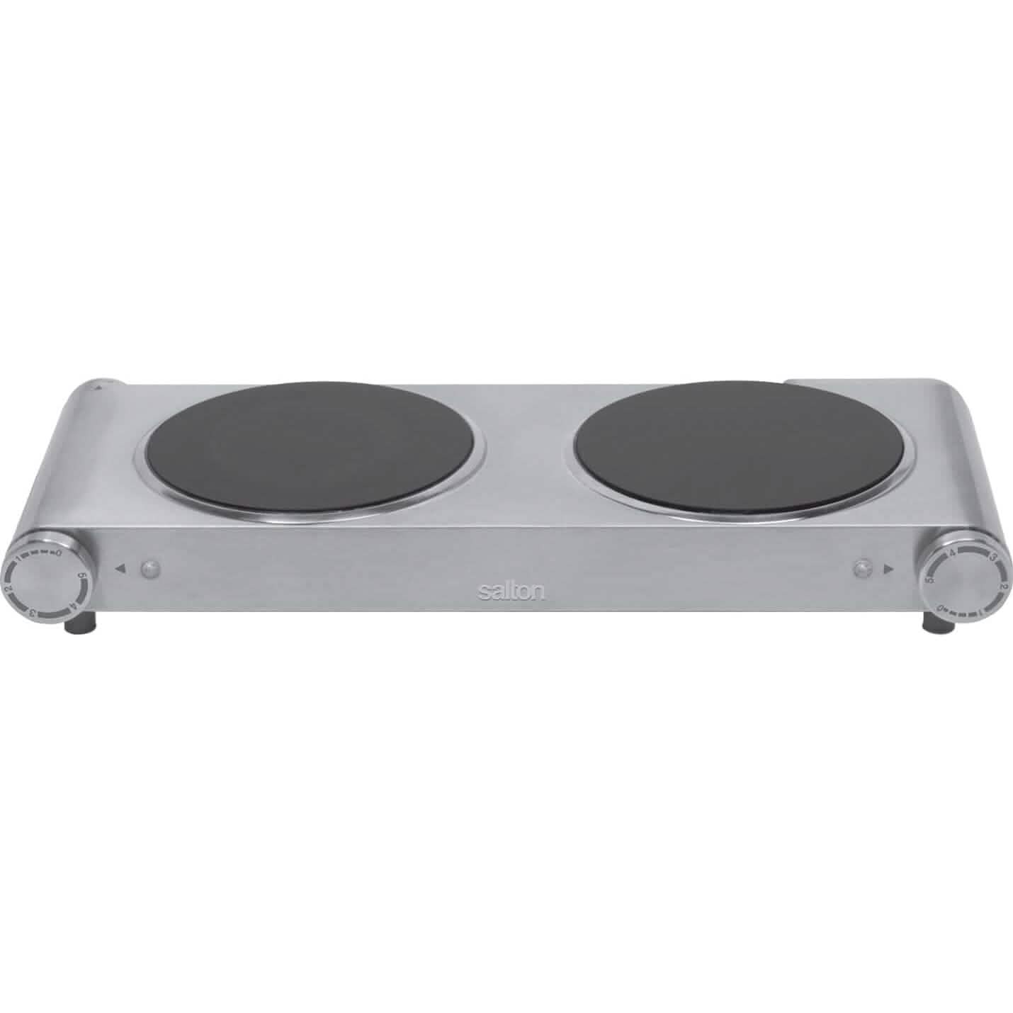 Salton Stainless Steel Infrared Portable Electric Cooktop