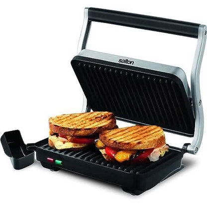 Salton Stainless Steel Panini Grill