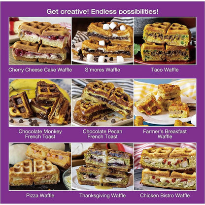 Salton Stuffed Belgian Waffle Maker