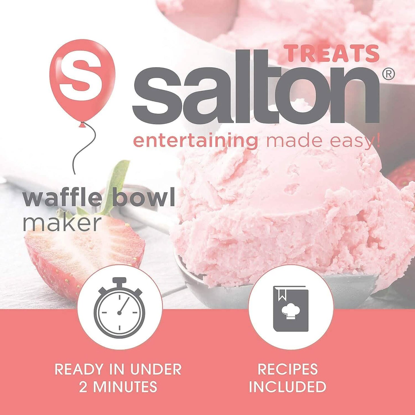 Salton Waffle Bowl Maker
