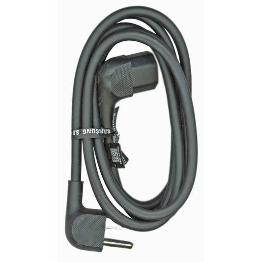 Samsung 3903-001086 / 3903-000144 AC Power Cable | 5 Ft 2 Prong Right-Angle Female to 3 Prong Male Right-Angle - 3903001086
