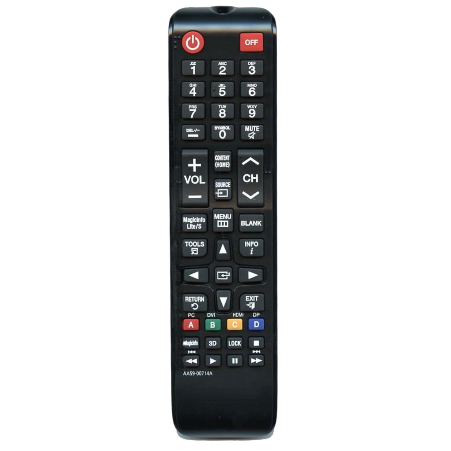Samsung AA59-00714A Smart Digital Signage Display Remote Control - AA5900714A